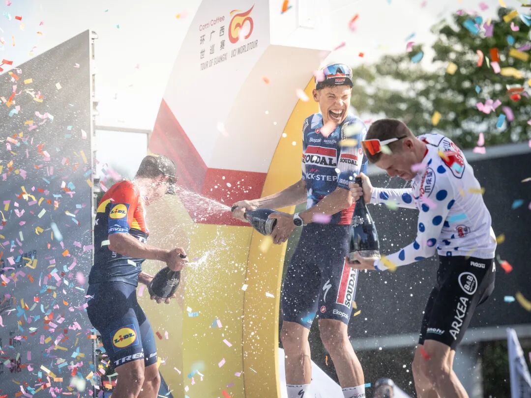 Stage3靖西-巴马赛段：<br/>保罗·马尼耶上演“帽子戏法”，“长寿之乡”见证赛段三连胜